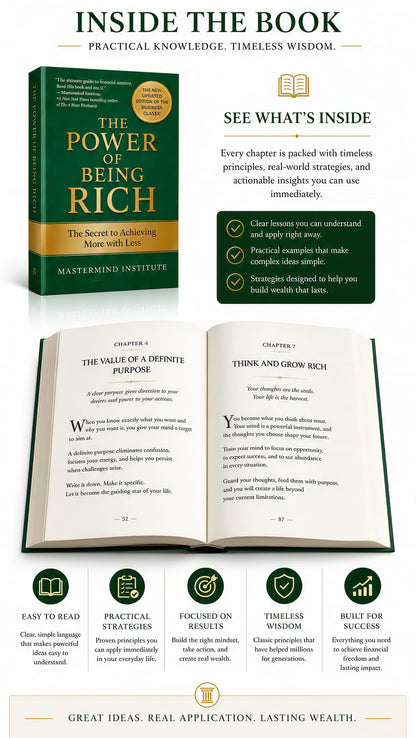 THE POWER OF BEING RICH